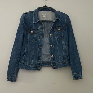 J Crew denim jacket size xs